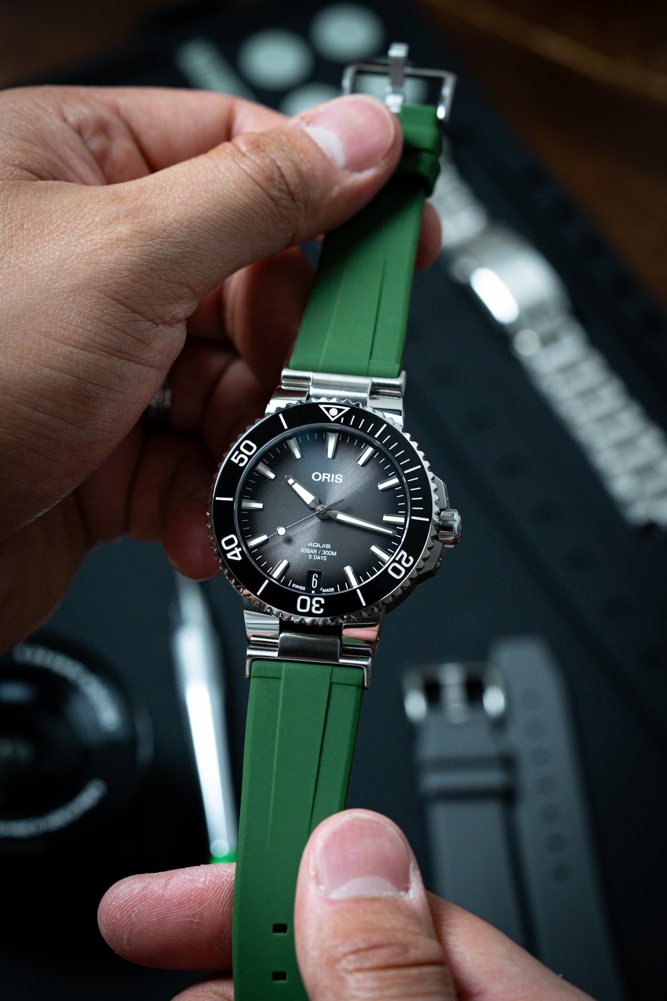 Adaptateur Nato pour Oris Aquis 43,5 mm