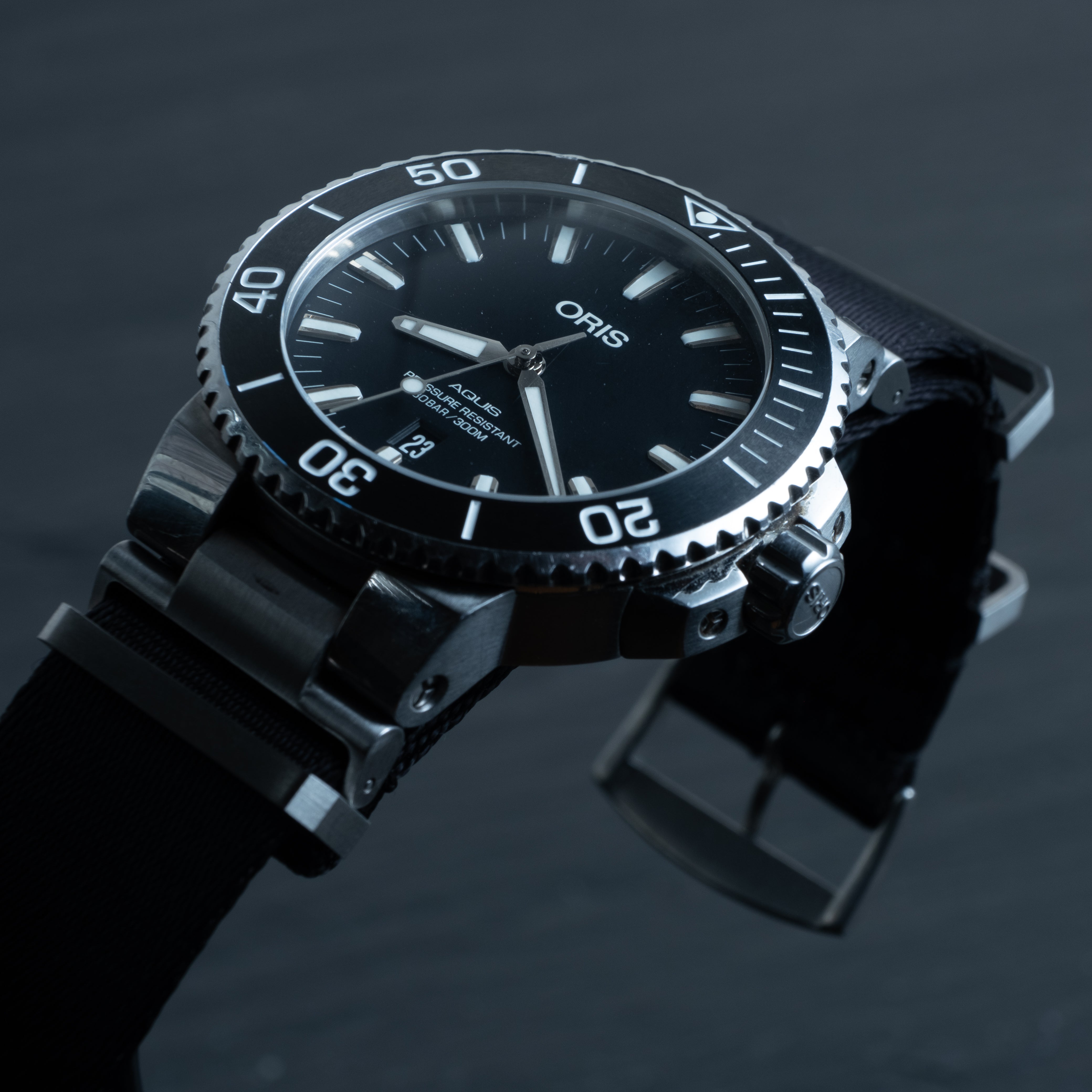 Oris aquis nato strap adapter new arrivals